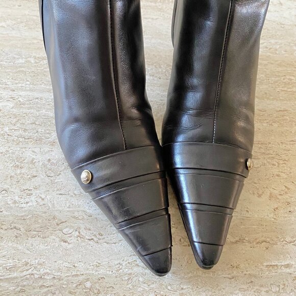 Vintage Chanel Knee High Boots - Picture 5 of 10